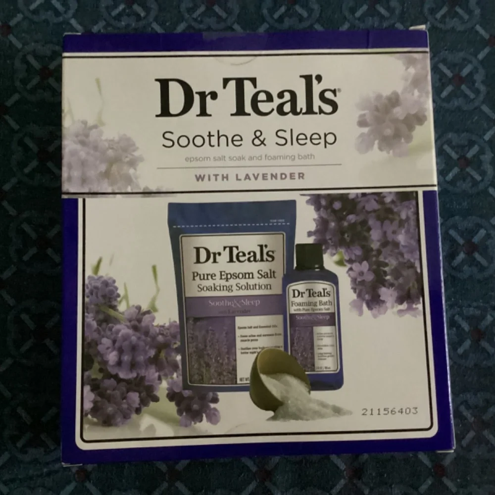 Dr Teal’s Soothe & Sleep Epsom Salt Soak and Foaming Bath with Lavender